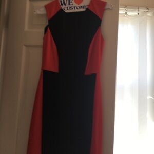 Halogen color block dress